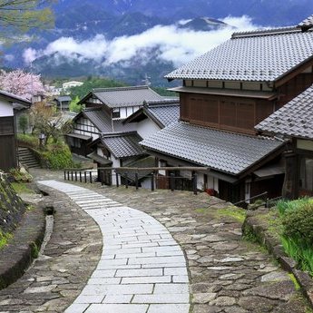 中津川及周邊區域