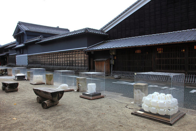 美濃和紙燈具藝術展