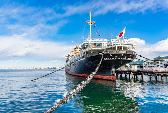 日本郵船冰川丸