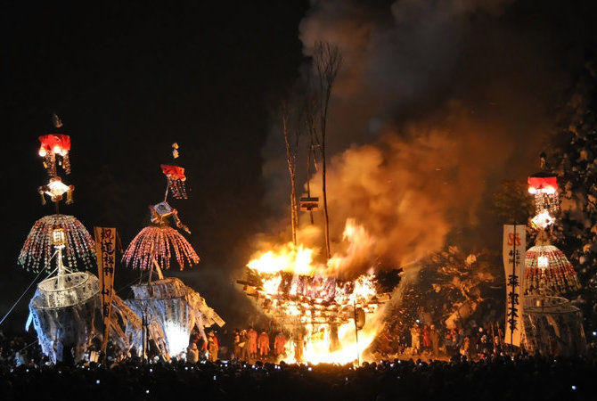 野澤溫泉 道祖神祭