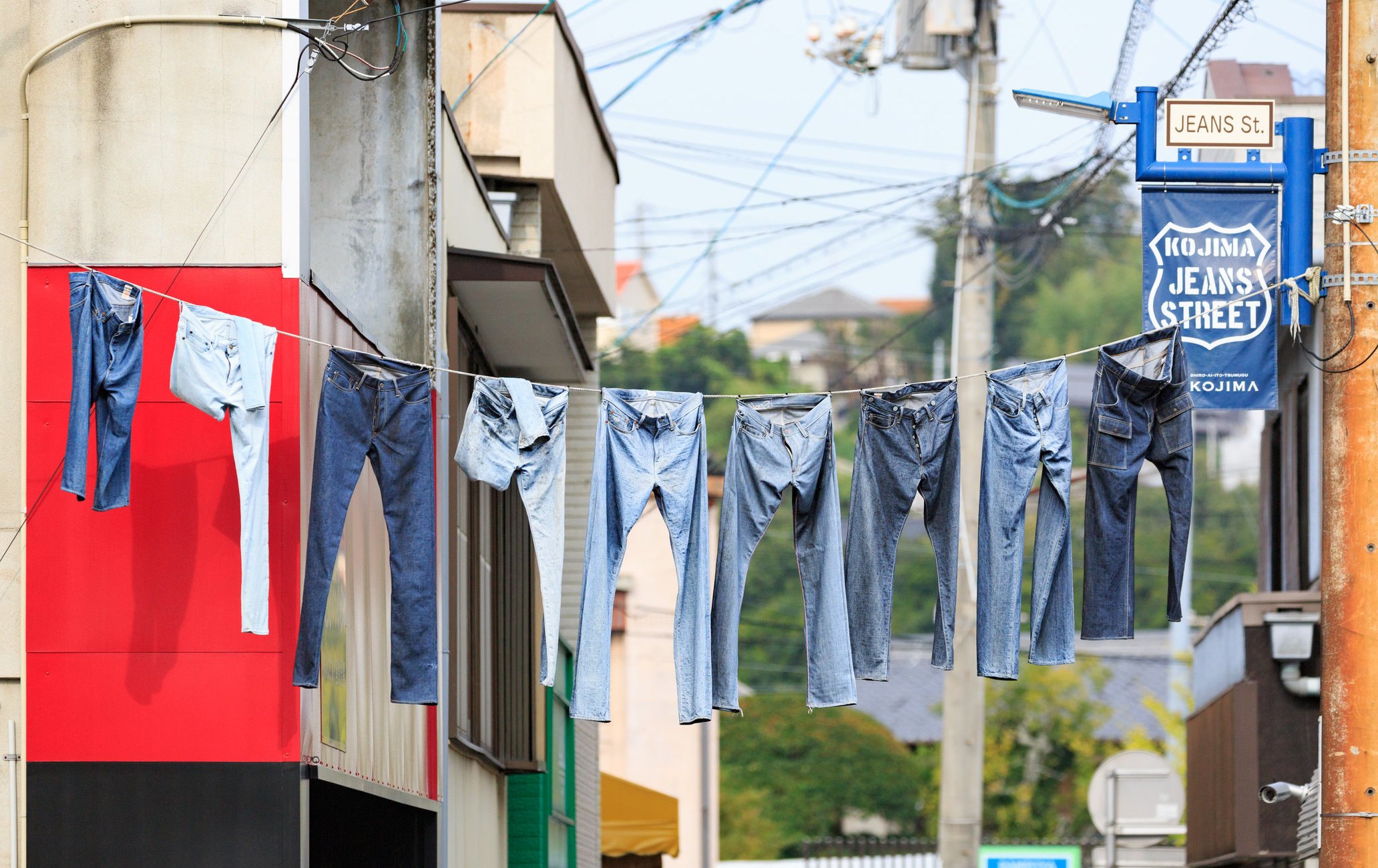 兒島牛仔褲街及周邊地區