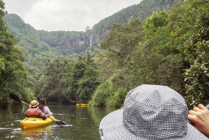 Pinaisara 瀑布劃獨木舟