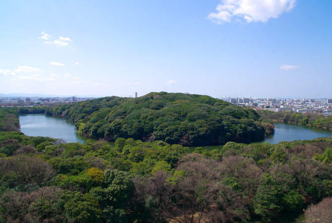 仁德天皇 百舌鳥耳原中陵