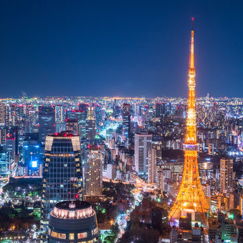 東京鐵塔及周邊地區