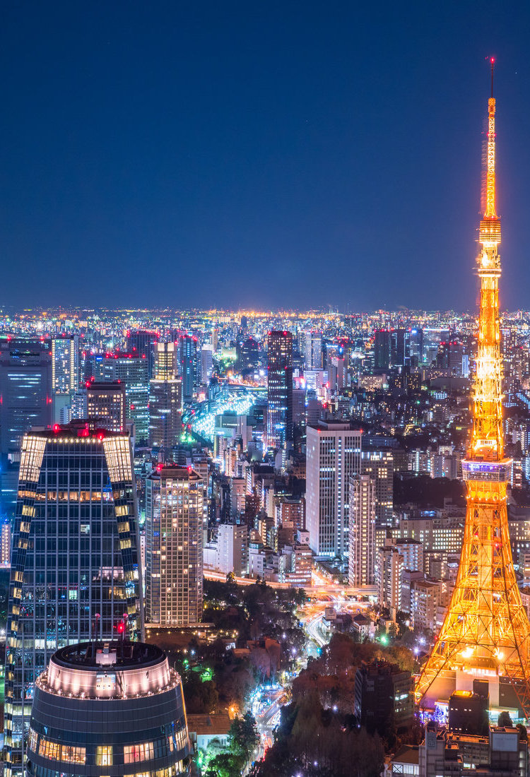 東京鐵塔及周邊地區