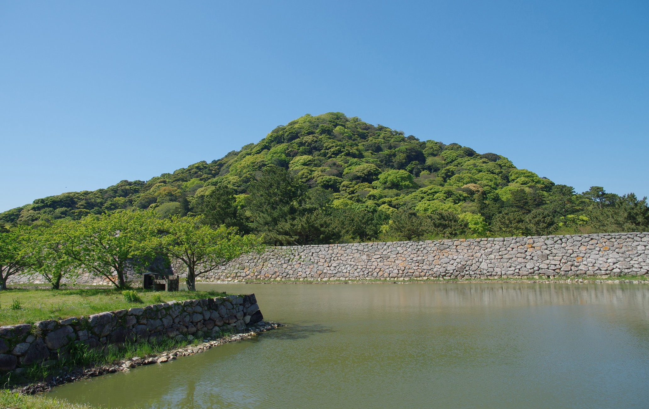 萩城舊址指月公園