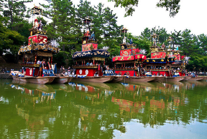 尾張津島天王祭